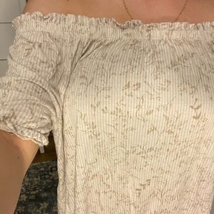 off the shoulder top